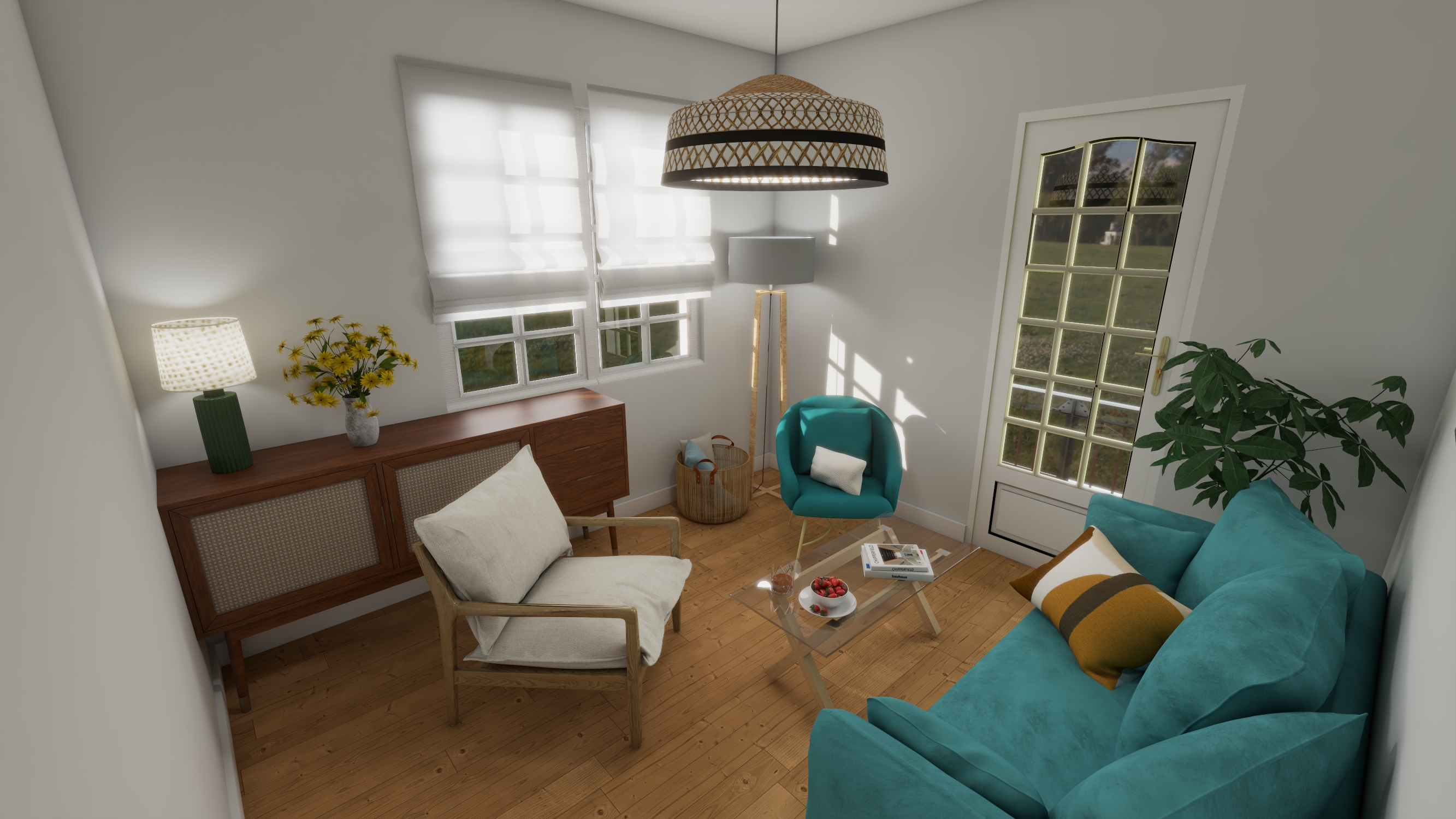 aménagement d'une maison en 3D